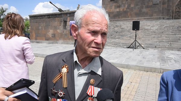 Ветеран Артуш Мкртчян - Sputnik Армения