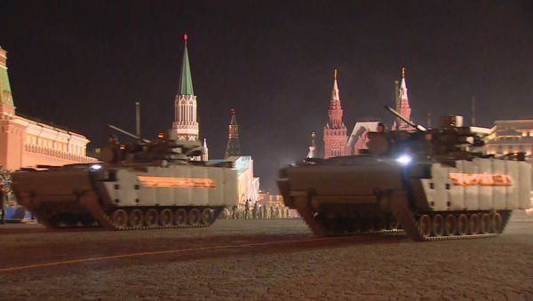 СПУТНИК_Кадры ночной репетиции парада Победы в Москве - Sputnik Армения