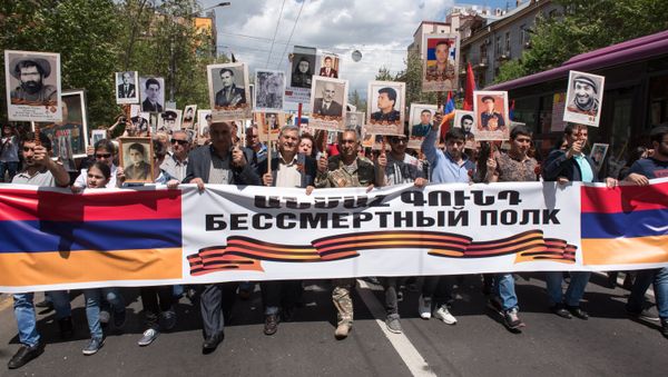 Акция Бессмертный полк за рубежом - Sputnik Армения