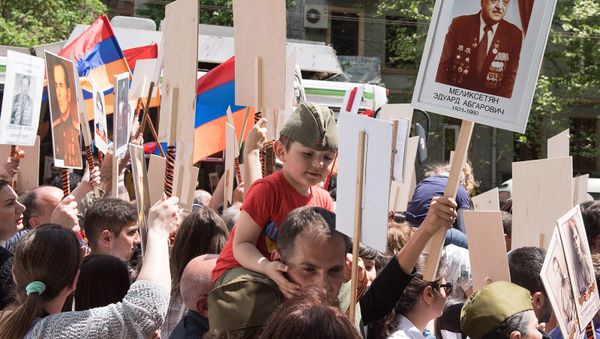 Бессмертный полк в Ереване - Sputnik Армения