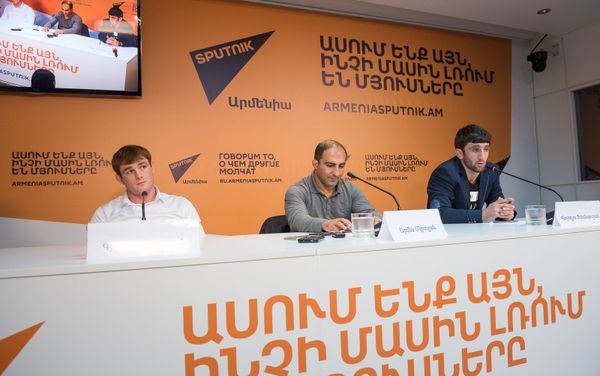 Գրիգոր Գրիգորյան, Արմեն Մկրտչյան, Վոլոդյա Ֆրանգուլյան - Sputnik Արմենիա