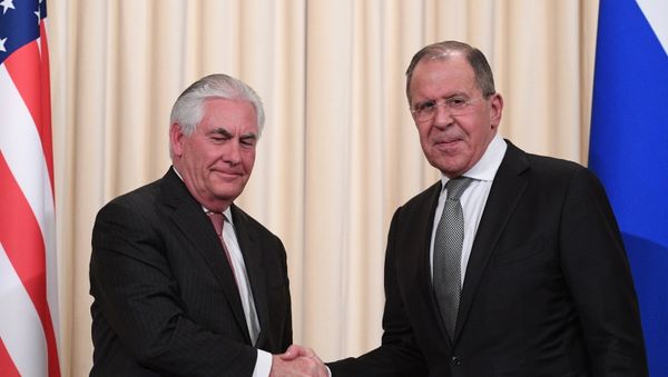 П/к министра иностранных дел РФ С. Лаврова и госсекретаря США Р. Тиллерсона - Sputnik Արմենիա