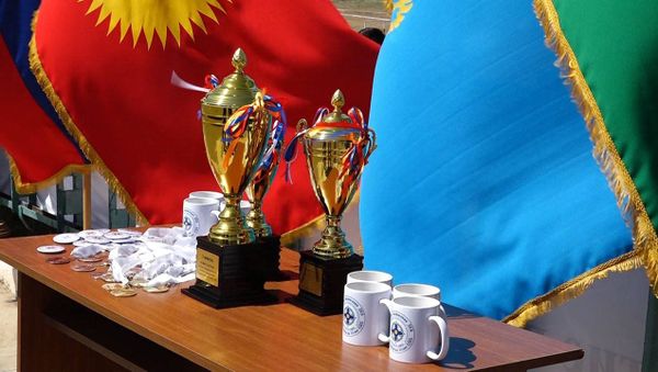 Спортивно-патриотическая игра «В мире и дружбе» прошла в Арташатском погранотряде - Sputnik Армения