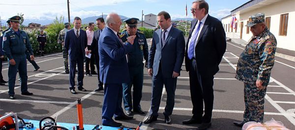 Новый спасательный инвентарь для Aрмяно-российского центра гуманитарного реагирования - Sputnik Արմենիա