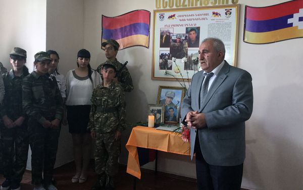 Շիրակի մարզի Շիրակ գյուղի միջնակարգ դպրոցի ռազմագիտության դասարանն այսուհետ կրելու է Գոռ Գարեգինյանի անունը - Sputnik Արմենիա