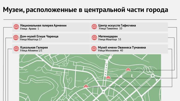 Ночь музеев. музеи, расположенные в центральной часто города - Sputnik Армения