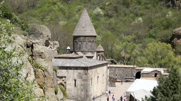Гегардский монастырь, Армения Гегардский монастырь, Армения - Sputnik Армения