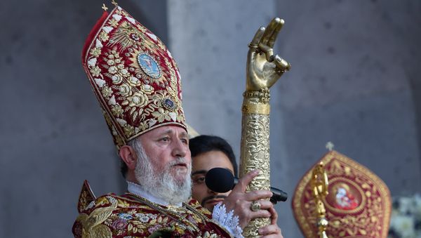 Церемония Освящения Святого Мира Церемония Освящения Святого Мира - Sputnik Армения