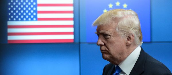 Президент США Дональд Трамп встретился с лидерами ЕС в Брюсселе - Sputnik Армения