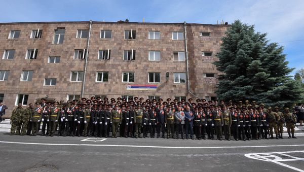 Воспитанники училища Монте Мелконян продемонстрировали отличную боевую готовность  - Sputnik Արմենիա