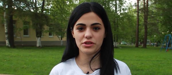 Видеообращение участницы проекта Ты супер! Ангелины Папикян из Армении к зрителям - Sputnik Армения