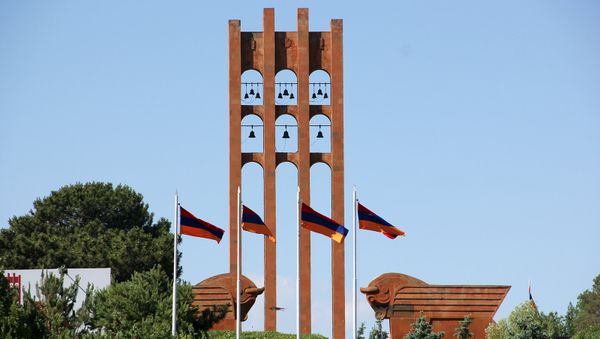 99-летие Первой Республики Армения в Сардарапате - Sputnik Армения