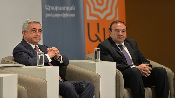 Серж Саргсян и Левон Мкртчян - Sputnik Արմենիա