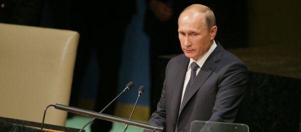 Президент РФ В.Путин принимает участие в 70-й сессии Генеральной Ассамблеи ООН - Sputnik Армения