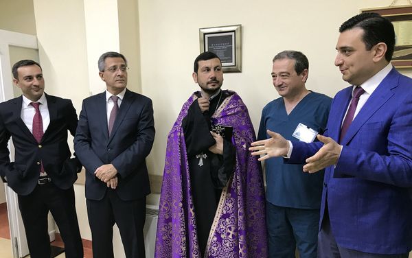 Открытие нового отделения для новорожденных в больничном комплексе Мурацан - Sputnik Армения