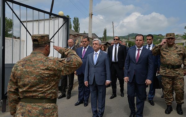 Рабочий визит Президента Сержа Саргсяна в Тавушский марз - Sputnik Армения