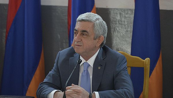 Серж Саргсян - Sputnik Армения