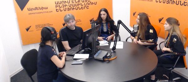 Трио Мандили в гостях у радио Sputnik Армения - Sputnik Армения