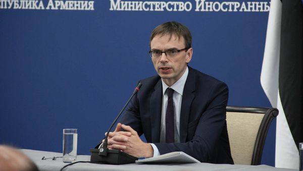 Министр инотранных дел Эстонии Свен Миксер Министр инотранных дел Эстонии Свен Миксер - Sputnik Արմենիա