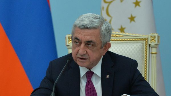 Серж Саргсян - Sputnik Արմենիա