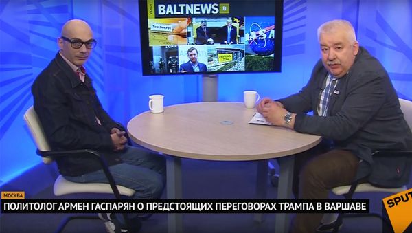 Политолог Армен Гаспарян о предстоящих переговорах Трампа в Варшаве - Sputnik Армения