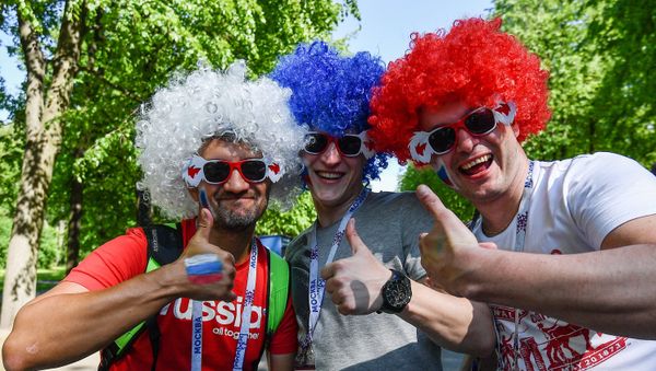 Стадион Санкт-Петербург Арена перед матчем открытия Кубка конфедераций-2017 - Sputnik Армения