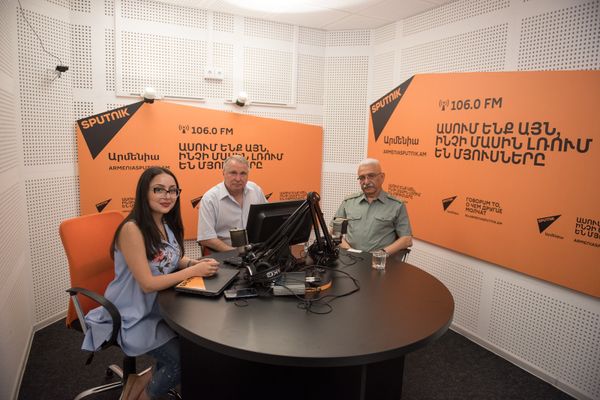 Александр Цинкер и Гайк Котанджян в гостях у радио Sputnik Армения - Sputnik Армения