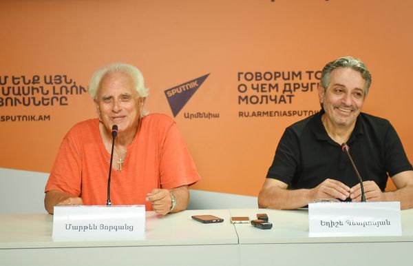 Мартен Йорганц и Егише Петросян - Sputnik Արմենիա