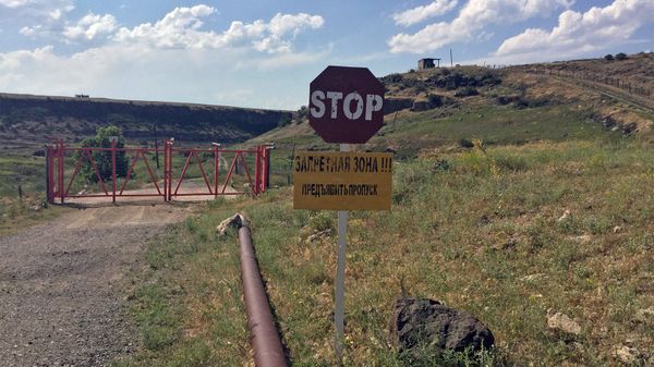 Село Айкадзор на армяно-турецкой границе - Sputnik Армения
