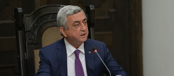 Серж Саргсян - Sputnik Армения