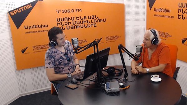 «Ուրիշ նորություններ» հաղորդաշարի հյուրը՝ Մարթեն Յորգանցն է - Sputnik Արմենիա