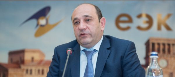 Круглый стол «Республика Армения: два года в Евразийском экономическом союзе. Первые результаты» Круглый стол «Республика Армения: два года в Евразийском экономическом союзе. Первые результаты» - Sputnik Արմենիա