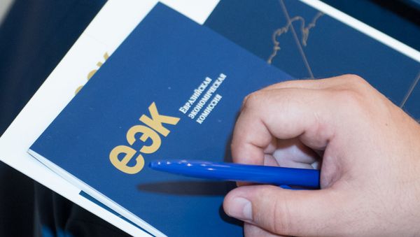 Круглый стол «Республика Армения: два года в Евразийском экономическом союзе. Первые результаты» Круглый стол «Республика Армения: два года в Евразийском экономическом союзе. Первые результаты» - Sputnik Արմենիա