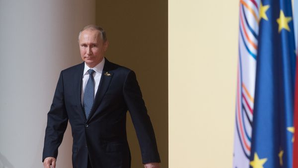 Президент РФ В. Путин принимает участие в саммите Группы двадцати в Гамбурге - Sputnik Армения