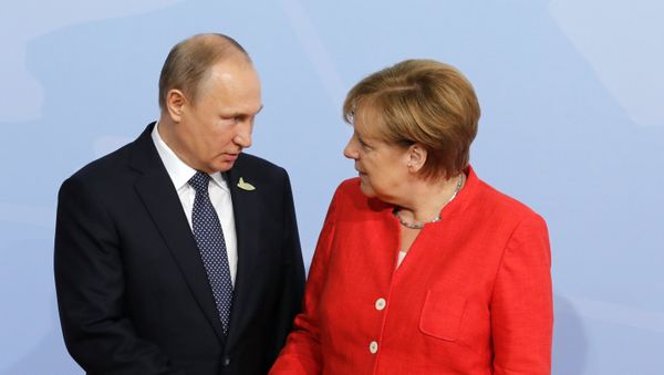 Президент РФ В. Путин принимает участие в саммите Группы двадцати в Гамбурге - Sputnik Армения