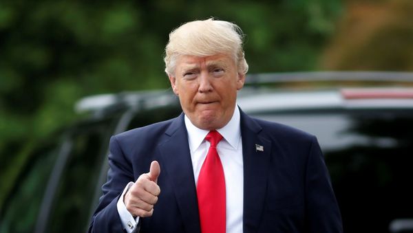 Президент США Дональд Трамп - Sputnik Армения