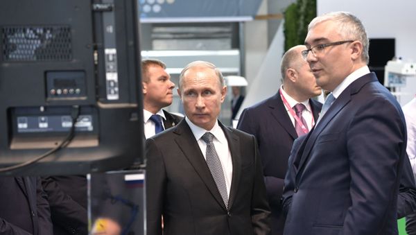 Президент РФ Владимир Путин  - Sputnik Армения