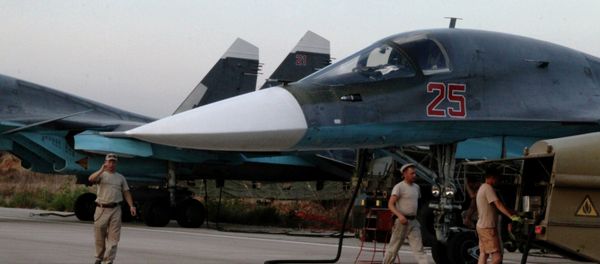 Российская боевая авиация на аэродроме около Латакии - Sputnik Армения