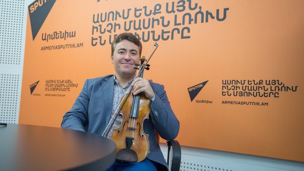 Максим Венгеров в гостях у радио Sputnik Армения - Sputnik Армения