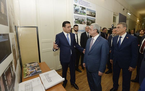 ՀՀ նախագահն այցելեց զինծառայողների վերականգնողական նոր ստեղծվող կենտրոն ՀՀ նախագահն այցելեց զինծառայողների վերականգնողական նոր ստեղծվող կենտրոն - Sputnik Արմենիա