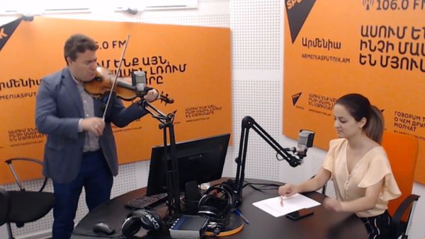 Sputnik Արմենիային հյուրն է համաշխարհային ճանաչում ունեցող ջութակահար Մաքսիմ Վենգերովը - Sputnik Արմենիա