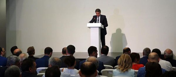 Կարեն Կարապետյանը ելույթ ունեցավ «Հայաստանի դերը 4-րդ արդյունաբերական հեղաշրջման մեջ» զեկույցի շնորհանդեսին - Sputnik Արմենիա