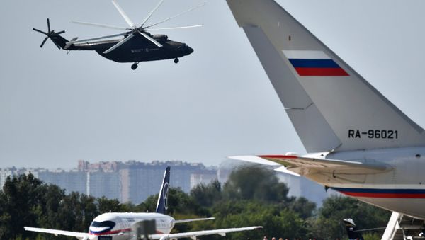 Открытие международного авиационно-космического салона МАКС-2017 - Sputnik Армения