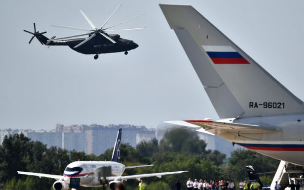 Открытие международного авиационно-космического салона МАКС-2017 Открытие международного авиационно-космического салона МАКС-2017 - Sputnik Армения