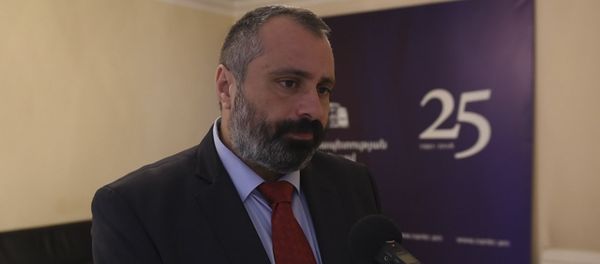 Давид Бабаян о выборах президента переходного периода в Карабахе Давид Бабаян о выборах президента переходного периода в Карабахе - Sputnik Армения