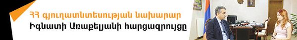 ՀՀ գյուղատնտեսության նախարար Իգնատի Առաքելյանի հարցազրույցը - Sputnik Արմենիա