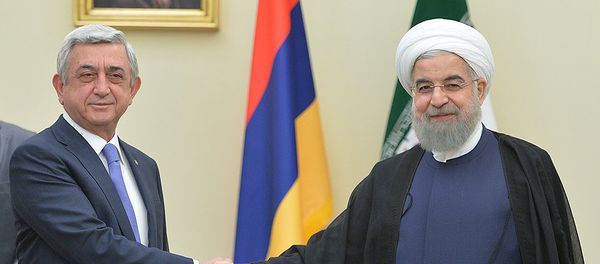 Серж Саргсян и Хасан Роани - Sputnik Արմենիա
