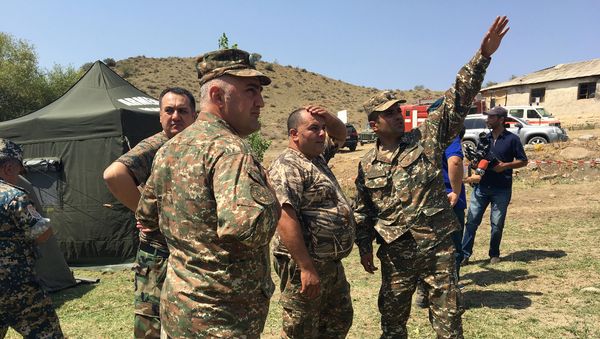 Пожар в Хосровском лесу - Sputnik Արմենիա