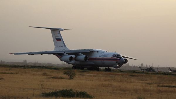 Как российский самолет тушил Хосровский лес - Sputnik Армения