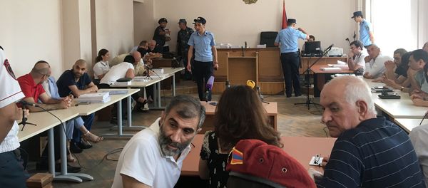 Суд над бывшим замминистра обороны РА Вааном Ширханяном по делу о преступной группировке - Sputnik Армения